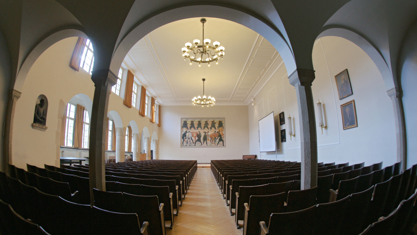 Tagungsort Jena Aula Der Friedrich Schiller Universitat Jena