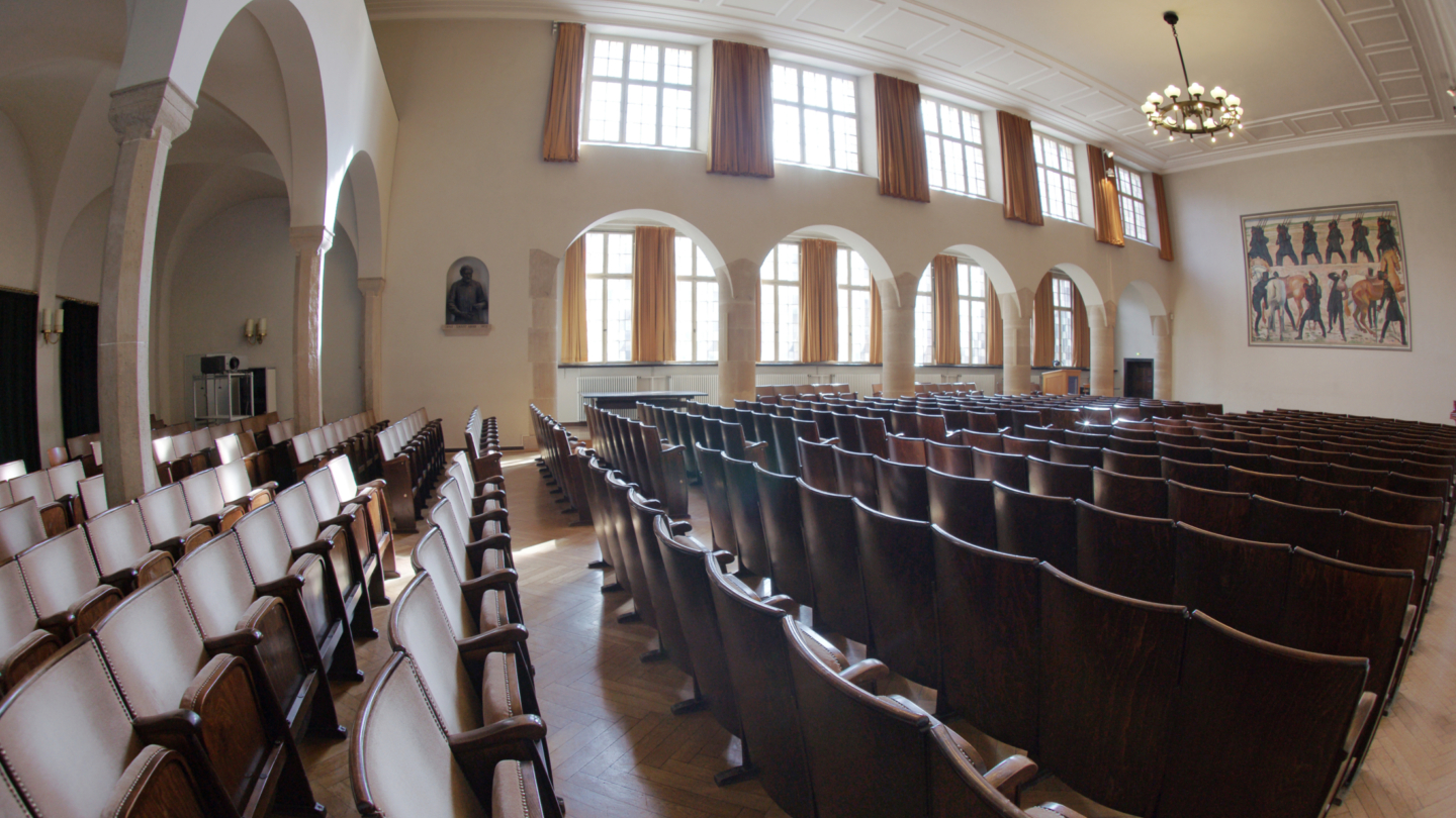 Tagungsort Jena Aula Der Friedrich Schiller Universitat Jena