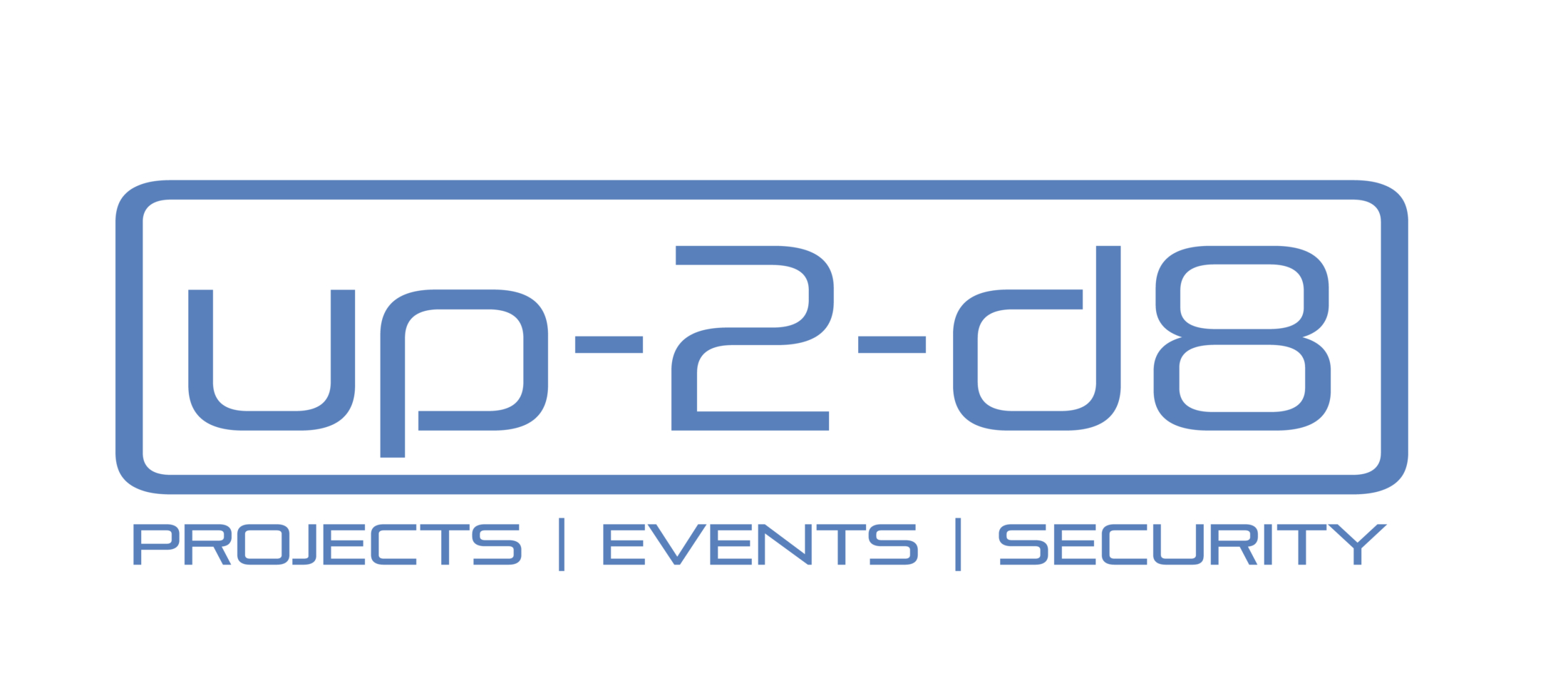 Logo von der Sicherheitsfirma up-2-d8 © Up-2-d8, Timo Löhnert