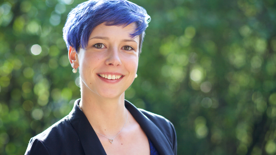 Quelle: JenaKultur, Foto: Tina Peißker Portrait von Sarah Gehauf