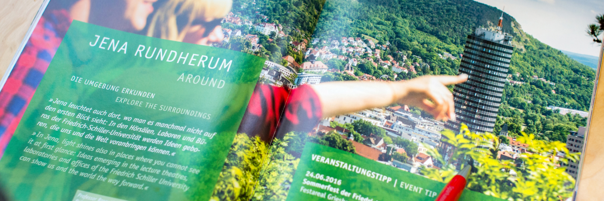 Broschüre zum Tagen in Jena - Downloads © JenaKultur, Foto: Christoph Worsch